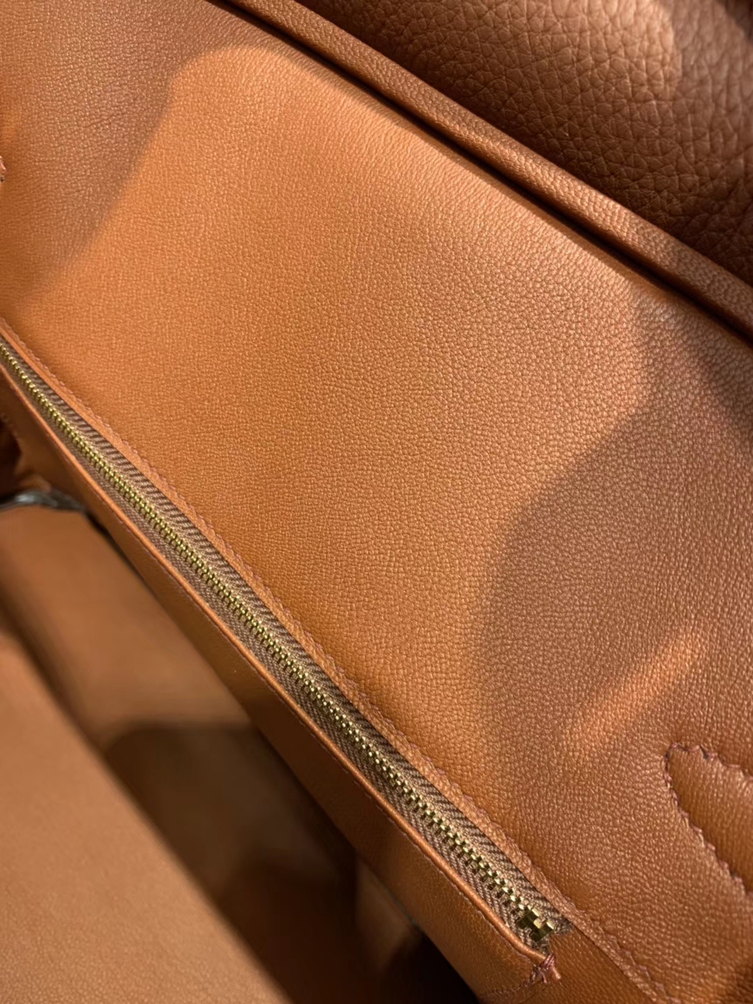 Hermès（爱马仕）Birkin 30cm ( 铂金包) Togo小牛皮 古铜色 原版蜜蜡线 全手工缝制