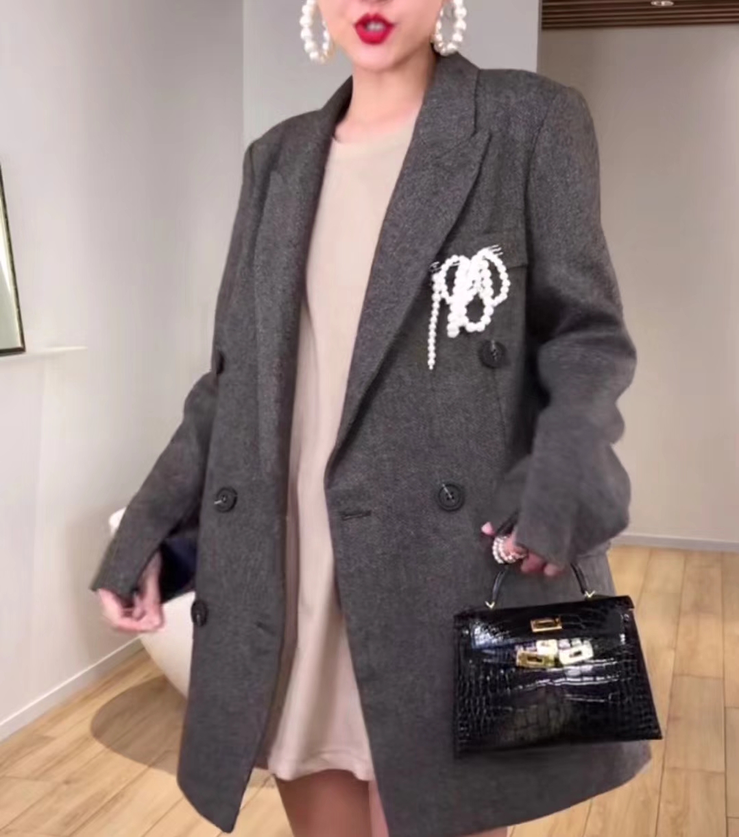 Hermès（爱马仕）MiniKelly 迷你凯莉 石墨黑 一级美洲鳄鱼皮 顶级手缝蜡线 银扣 19cm 2代