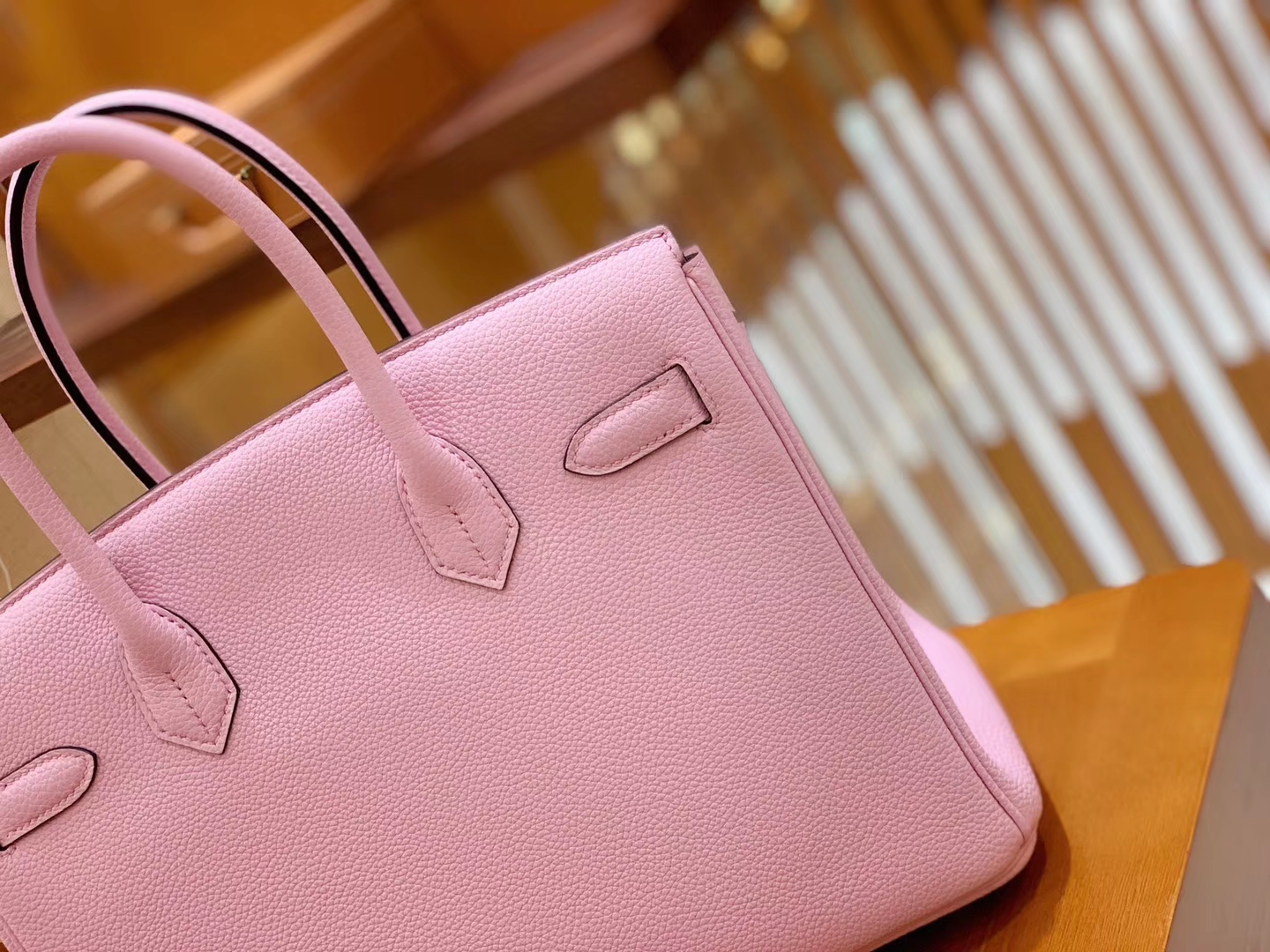 Hermès（爱马仕）Birkin 铂金包 X9锦葵紫 德国进口牛皮 全手工 30cm 现货