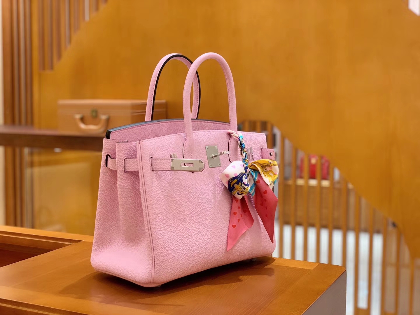 Hermès（爱马仕）Birkin 铂金包 X9锦葵紫 德国进口牛皮 全手工 30cm 现货