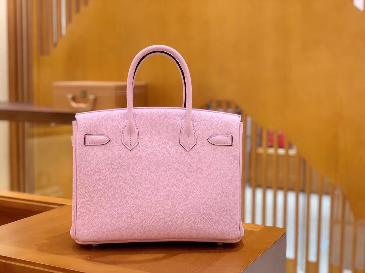 Hermès（爱马仕）Birkin 铂金包 X9锦葵紫 德国进口牛皮 全手工 30cm 现货