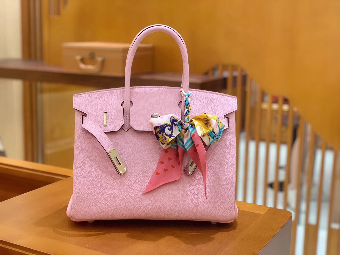 Hermès（爱马仕）Birkin 铂金包 X9锦葵紫 德国进口牛皮 全手工 30cm 现货