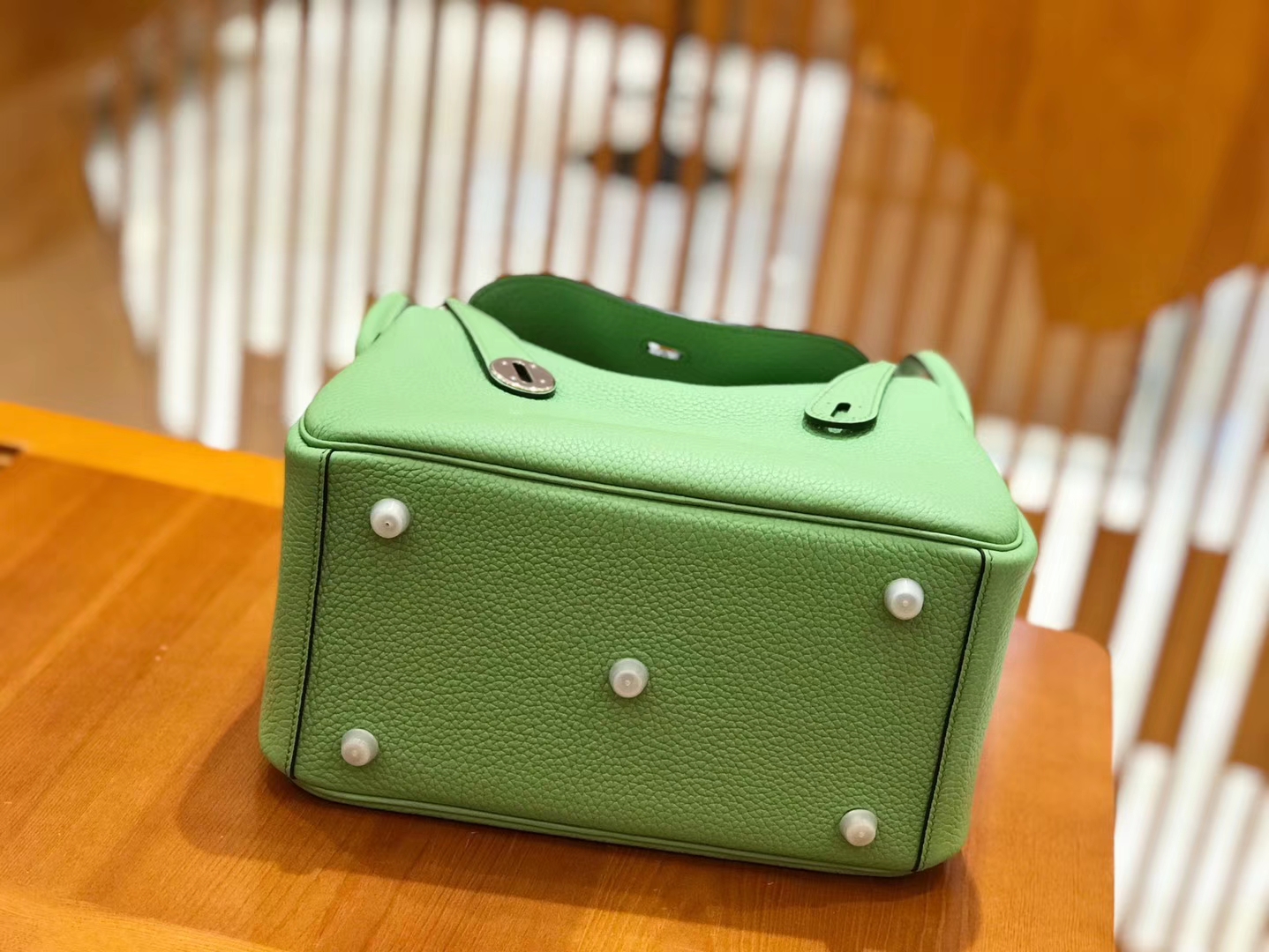 Hermès（爱马仕）Lindy 26cm togo 牛油果绿 全手工缝制 现货