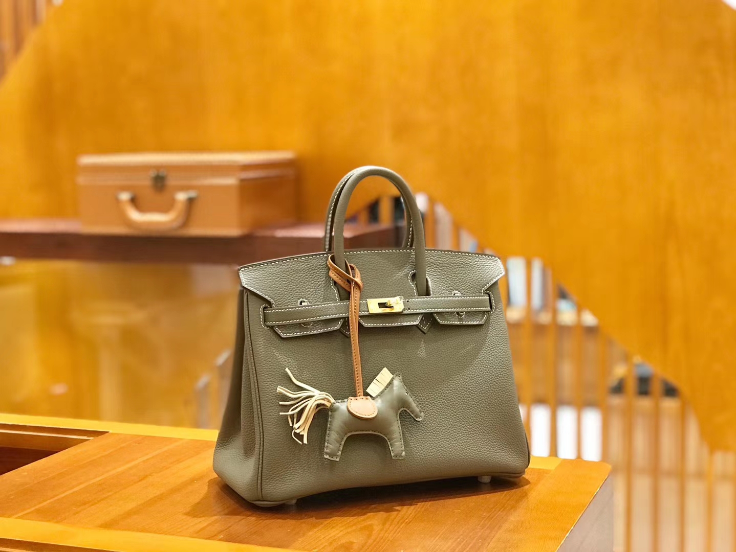 Hermès（爱马仕）Birkin 25cm 大象灰 Togo 牛皮 金扣 原版蜜蜡线 顶级手缝