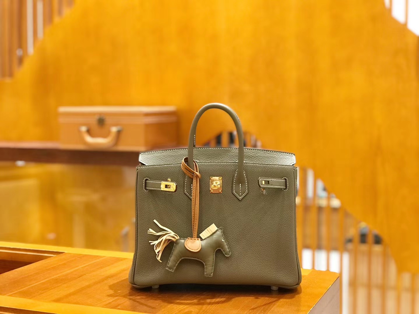 Hermès（爱马仕）Birkin 25cm 大象灰 Togo 牛皮 金扣 原版蜜蜡线 顶级手缝