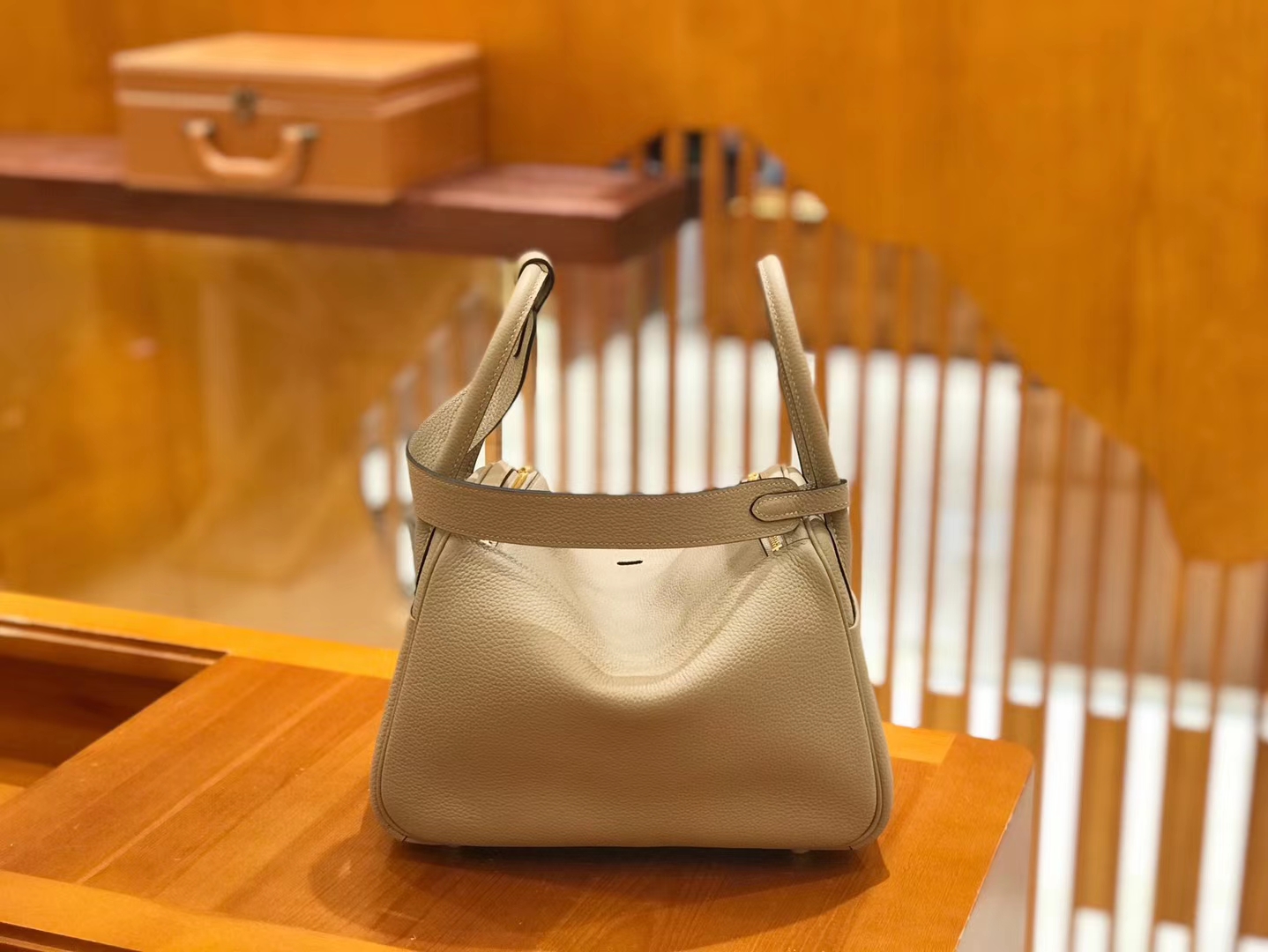 Hermès（爱马仕）Lindy 26cm 斑鸠灰 Togo 牛皮 金扣 原版蜜蜡线 顶级手缝