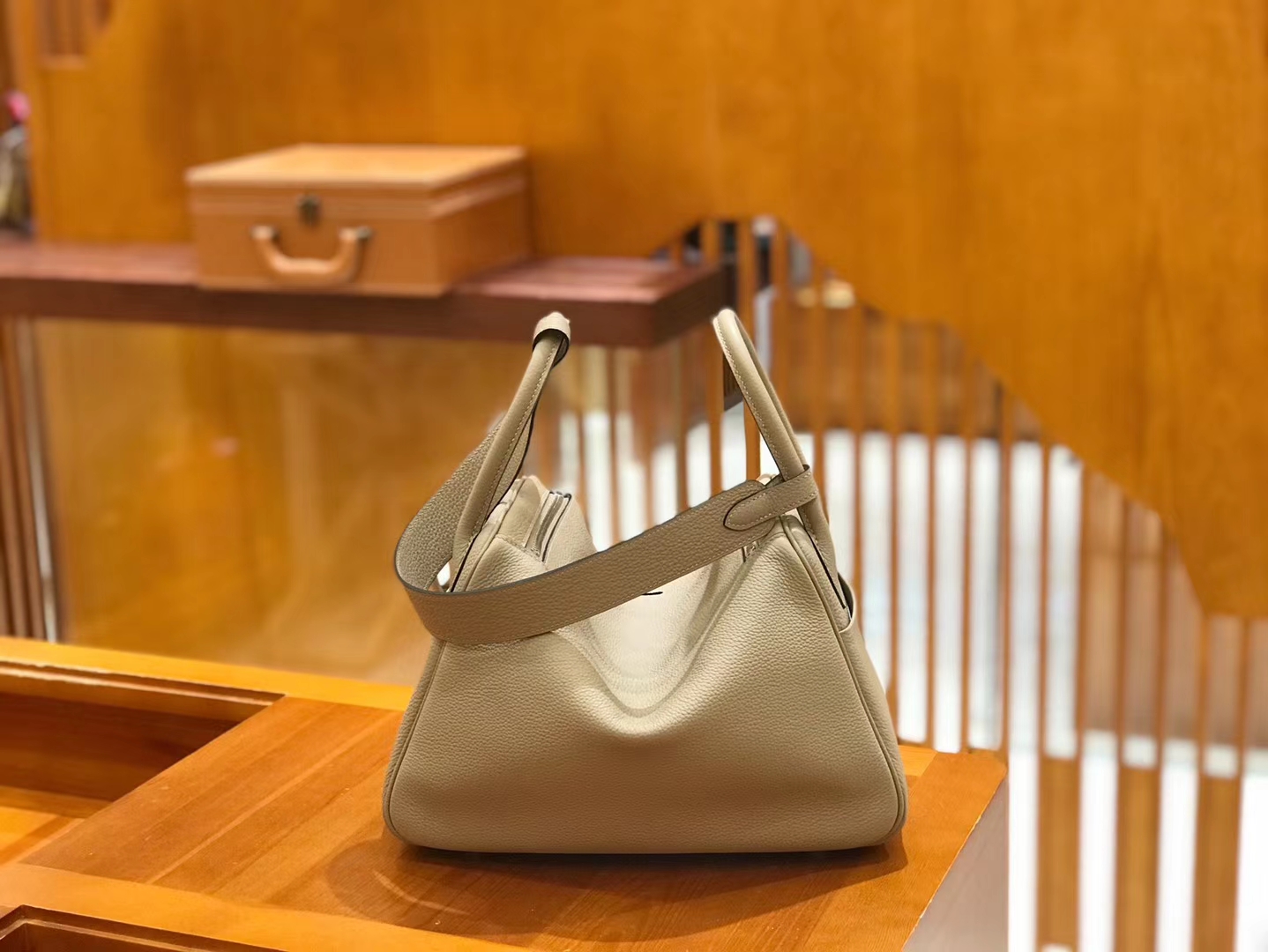 Hermès（爱马仕）Lindy 30cm 斑鸠灰 Togo 牛皮 银扣 原版蜜蜡线 顶级手缝
