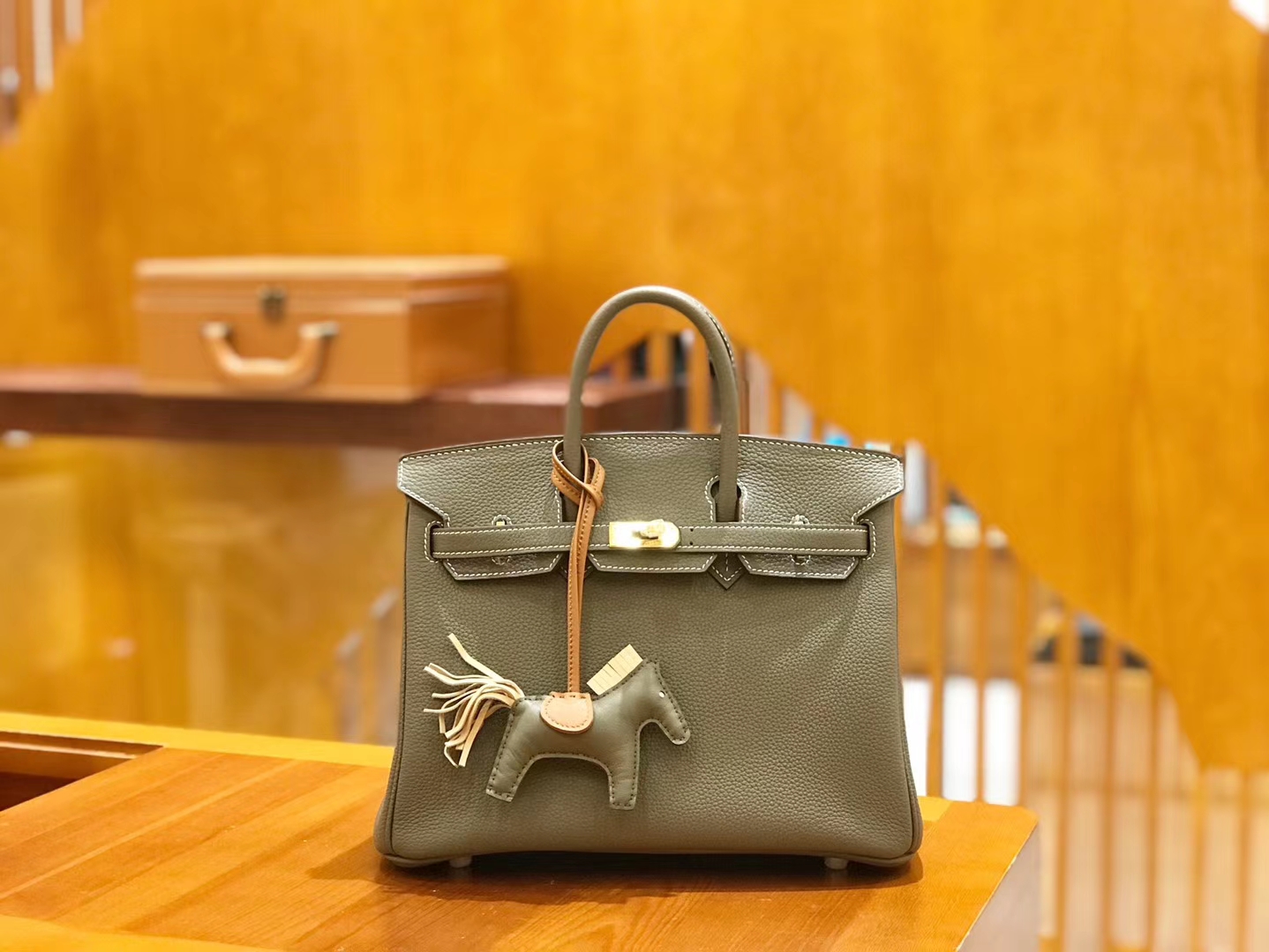 Hermès（爱马仕）Birkin 25cm 大象灰 Togo 牛皮 金扣 原版蜜蜡线 顶级手缝