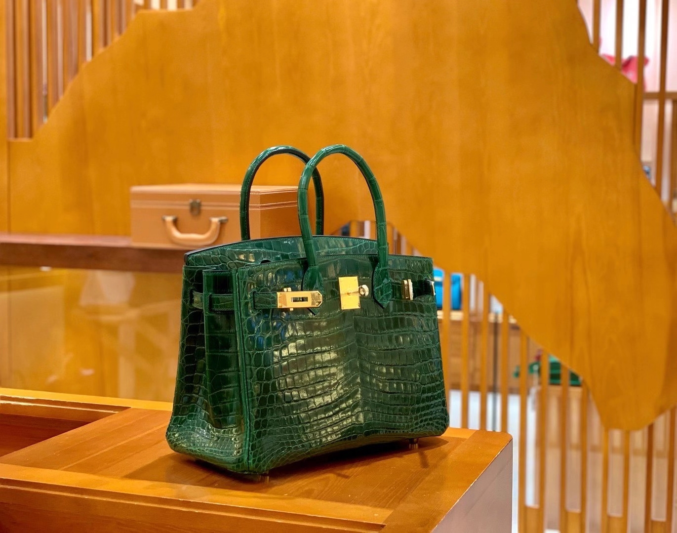 Hermès（爱马仕）Birkin 25cm & 30cm 一级尼罗鳄鱼皮 67祖母绿 高定工序版本 全手工缝制