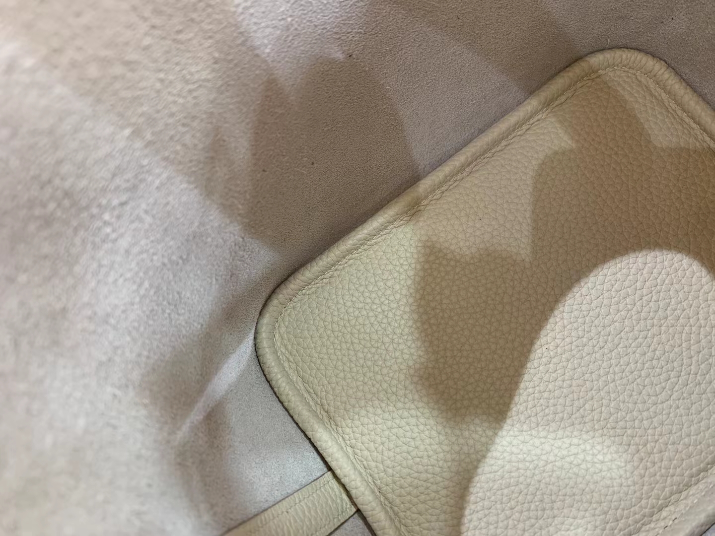 Hermès（爱马仕）Picotin 菜篮子 奶昔白内拼橙红 进口TC大牛皮 金扣 18cm 原版蜜蜡线 顶级手缝