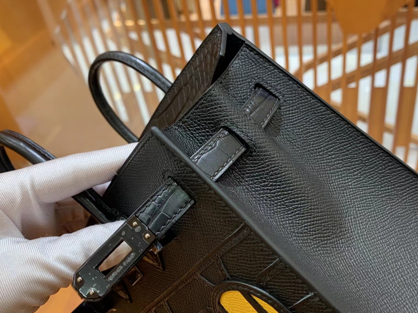 HERMES 爱马仕 限量版 小房子 20cm 89 Noir 黑色