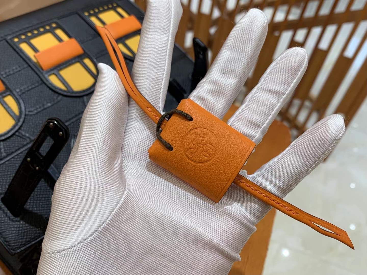 HERMES 爱马仕 限量版 小房子 20cm 89 Noir 黑色