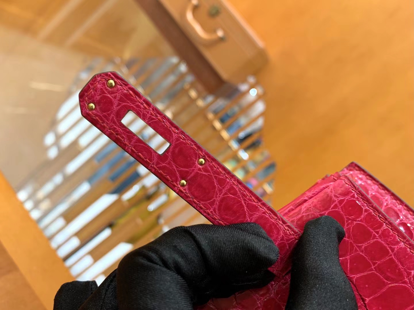 爱马仕 Hermes  Birkin 30CM I6 极致粉 Rose Extreme 一级进口湾鳄 进口蜜蜡线 全手工制作