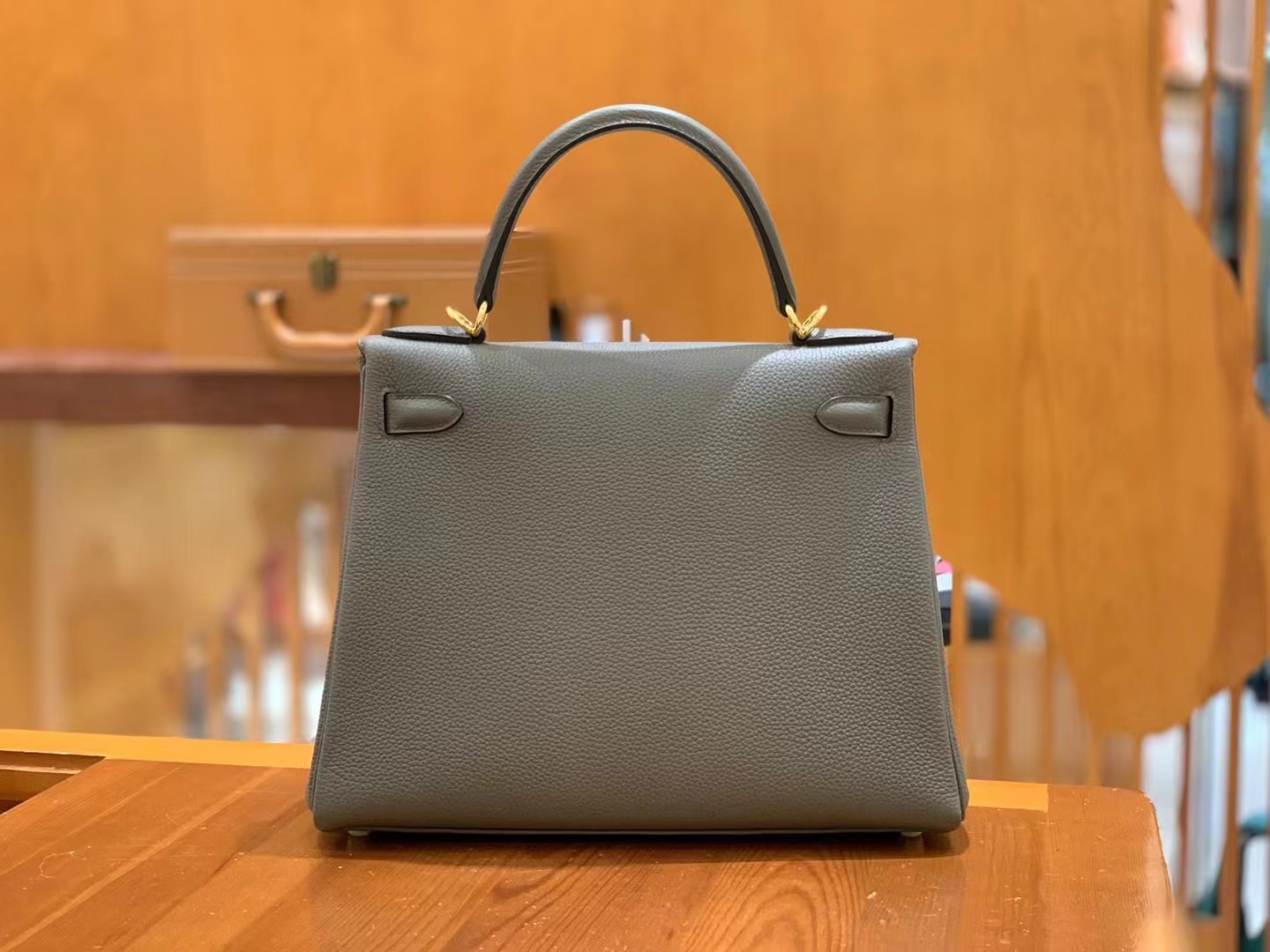 HERMES 爱马仕 kelly 25 Togo M8 Gris Asphalte 沥青灰
